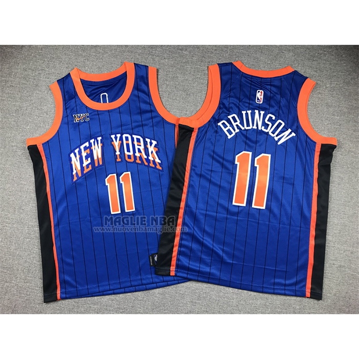 Maglia
 Jalen Brunson NO 11 Bambino
 New York Knicks Citta
 2023-24 Blu
